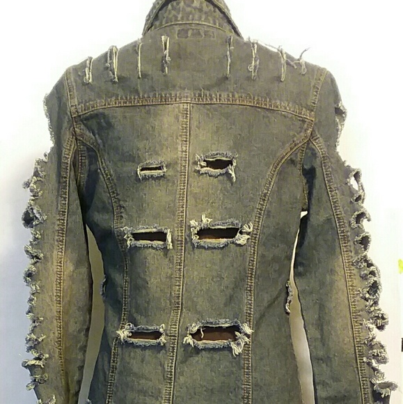 DENIM BLUE JEANS COAT DRESS - Picture 4 of 8